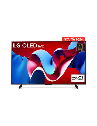 LG OLED evo C4 AI 42'' Serie OLED42C44LA, 4K, 4 HDMI, Dolby Vision, SMART TV 2024