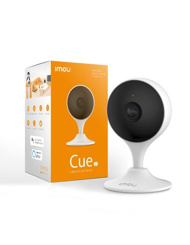 Imou Cue 2 Telecamera 2MP da interno con supporto magnetico - Baby Monitor e Rilevamento pianto o suono anomali