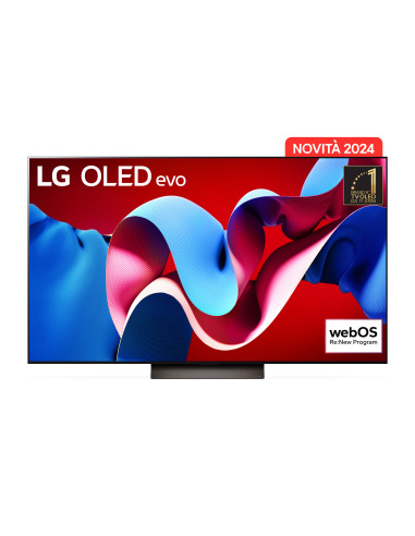 LG OLED evo C4 AI 55'' Serie OLED55C44LA, 4K, 4 HDMI, Dolby Vision, SMART TV 2024