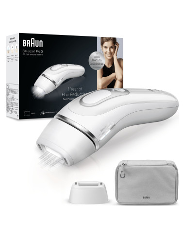 Braun Silk-expert Pro Silk expert Pro 3 PL3020, Epilatore A Luce Pulsata Donna, Per La Rimozione Permanente Dei Peli Visibili A