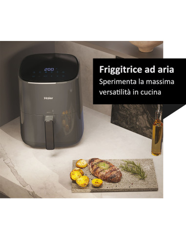 Haier HAF5P 011 Singolo 5 L Indipendente 1500 W Friggitrice ad aria calda Nero