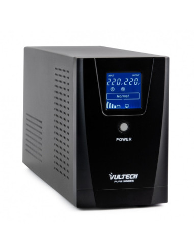 Vultech UPS1500VA-PURE gruppo di continuità (UPS) A linea interattiva 1,5 kVA 1200 W 3 presa(e) AC