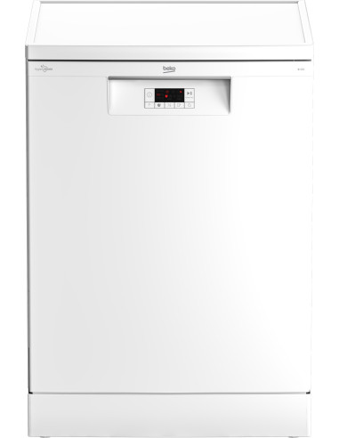 Beko b300 Lavastoviglie a libera installazione 60 cm, Classe D, 45dBA, 14 coperti, 5 programmi