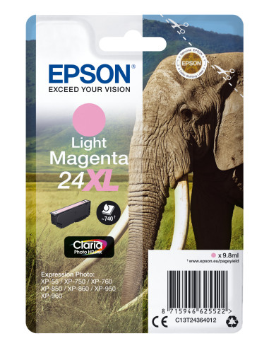 Epson Elephant Cartuccia Magenta chiaro XL