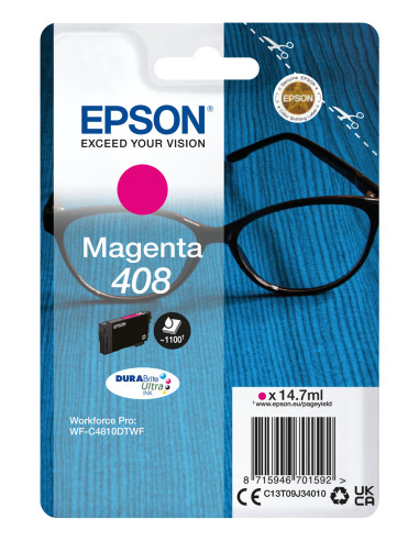 Epson Singlepack Magenta 408 DURABrite Ultra Ink