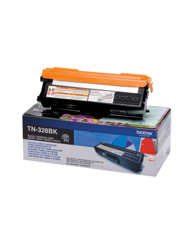 Brother TN-328BK cartuccia toner 1 pz Originale Nero