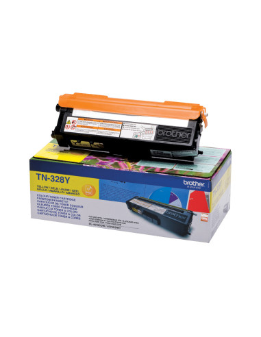 Brother TN-328Y cartuccia toner 1 pz Originale Giallo