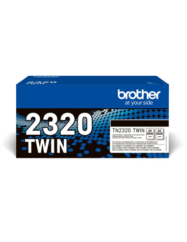 Brother TN-2320TWIN cartuccia toner 1 pz Originale Nero