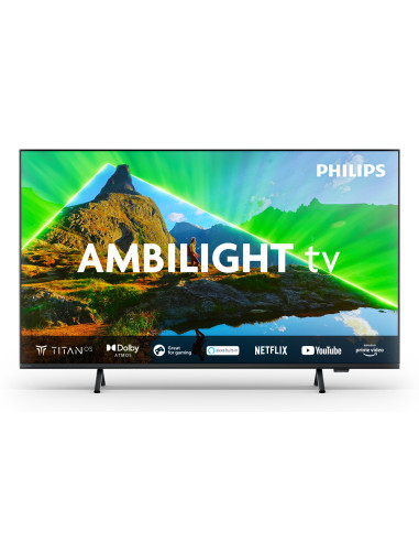 Philips Ambilight 4K 139,7 cm (55") 4K Ultra HD Smart TV Wi-Fi Nero