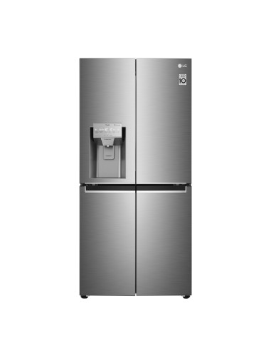 LG GML844PZAE Frigorifero Multidoor Slim, Classe E 506L, Wi-Fi, Drink dispenser, UVnano, Door Cooling, Inox