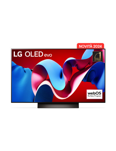 LG OLED evo C4 AI 48'' Serie OLED48C44LA, 4K, 4 HDMI, Dolby Vision, SMART TV 2024