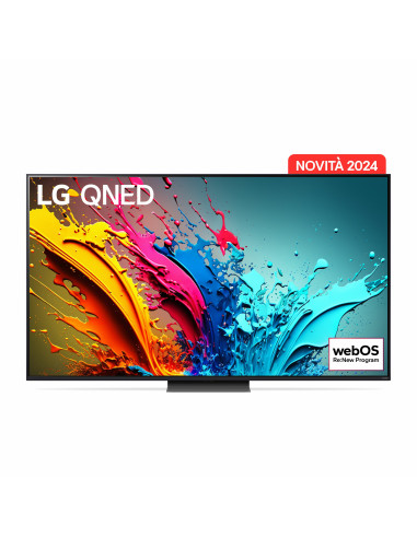 LG QNED AI 65'' Serie QNED86 65QNED86T6A, TV 4K, 4 HDMI, SMART TV 2024