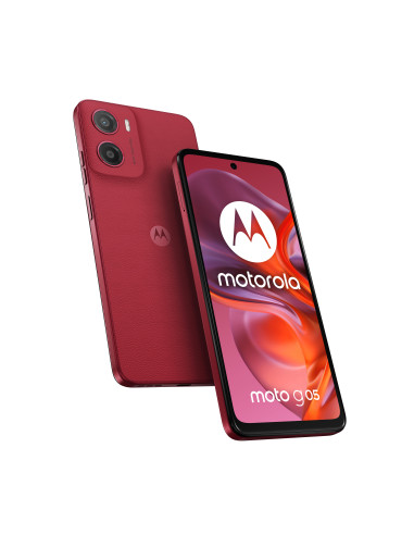 Motorola moto g05 16,9 cm (6.67") Doppia SIM Android 15 4G USB tipo-C 4 GB 128 GB 5200 mAh Rosso