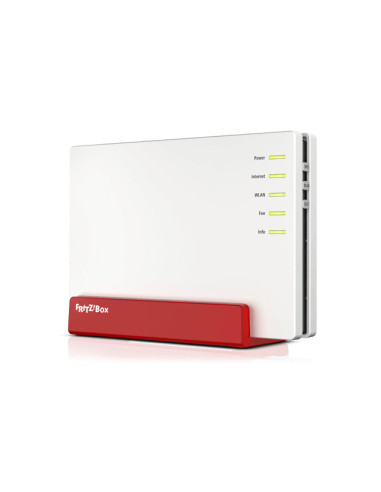 FRITZ!Box 7583 VDSL INT router wireless Gigabit Ethernet Dual-band (2.4 GHz 5 GHz) Rosso, Bianco