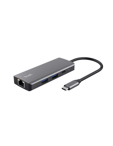 Trust Dalyx USB tipo-C 1000 Mbit s Argento