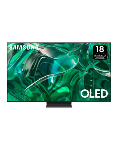 Samsung Series 9 TV QE77S95CATXZT OLED 4K, Smart TV 77" Processore Neural Quantum 4K, Dolby Atmos e OTS+, Titan Black 2023