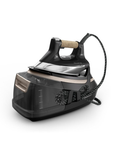 Rowenta Eco Steam Pro 2800 W 1,3 L Piastra Microsteam 400 HD 3De Laser Beige, Nero