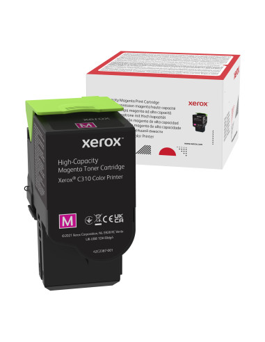 Xerox Cartuccia toner Magenta a High capacity da 5500 Pagine per Stampante a colori ® C310​ ​multifunzione a colori ® C315