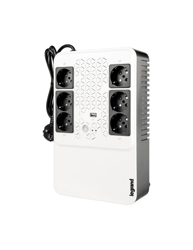 Legrand Keor ASI MULTIPLUG 800 GR gruppo di continuità (UPS) A linea interattiva 0,8 kVA 480 W 6 presa(e) AC