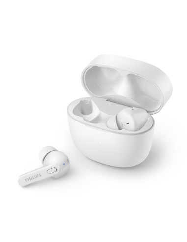 Philips 2000 series TAT2206WT 00 cuffia e auricolare True Wireless Stereo (TWS) In-ear Musica e Chiamate Bluetooth Bianco