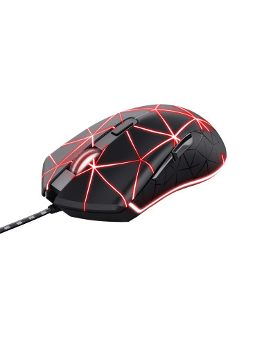 Trust GXT 133 Locx mouse Gaming Mano destra USB tipo A Ottico 4000 DPI