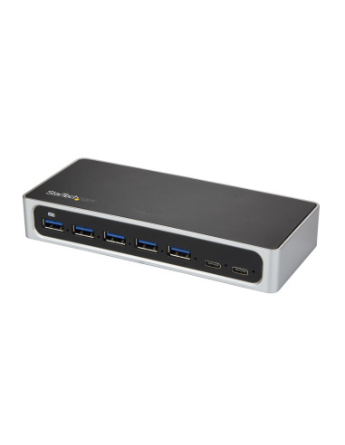 StarTech.com Hub USB-C a 7 porte - 5x USB-A + 2 USB-C - USB 3.0 - Hub Alimentato