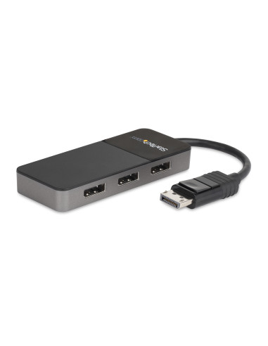 StarTech.com Hub MST DisplayPort a 3 Porte - Adattatore Multi-Monitor DP 1.4 - Sdoppiatore\Splitter Video DisplayPort 4K 30Hz