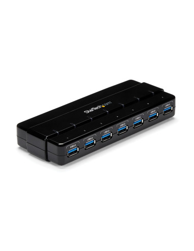 StarTech.com HUB USB 3.0 a 7 porte alimentato - Perno e concentratore USB 3.0 ultra veloce - Nero