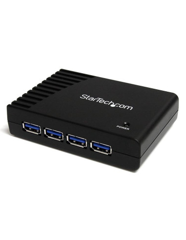 StarTech.com Hub a 4 porte USB 3.0 SuperSpeed, colore nero