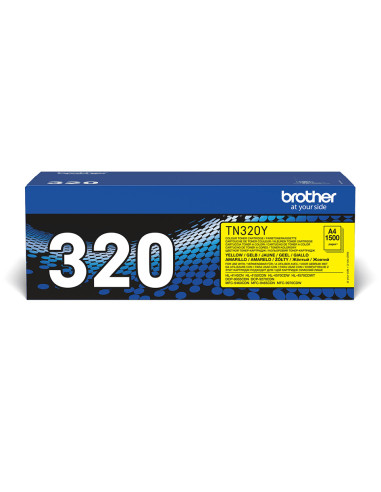 Brother TN-320Y cartuccia toner 1 pz Originale Giallo