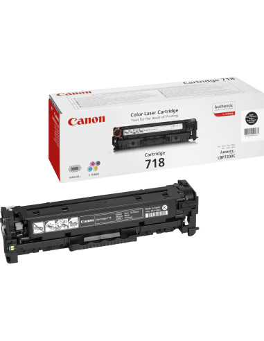 Canon CRG-718 Bk cartuccia toner 1 pz Originale Nero