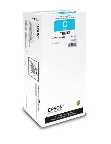 Epson WF-R8590 Cyan XXL Ink Supply Unit WE