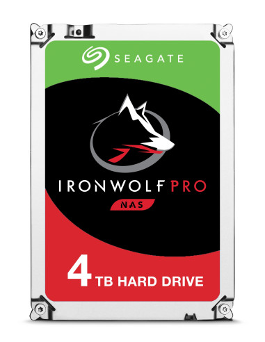 Seagate IronWolf Pro ST4000NE0025 disco rigido interno 4 TB 7200 Giri min 128 MB 3.5" Serial ATA III