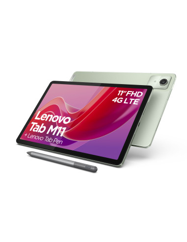 Lenovo Tab M11 TB330XU + Pen KTK G88 4GB 128GB LTE 10.95INCH 1920*1200 IPS 90Hz SEAFOAM GREEN ANDROID 13