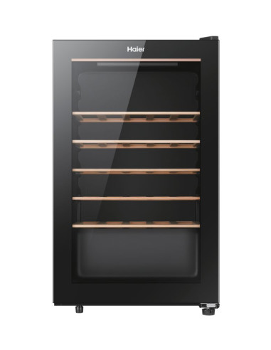 Haier Wine cellar HWS33GGFR Cantinetta vino con compressore Libera installazione Nero 33 bottiglia bottiglie