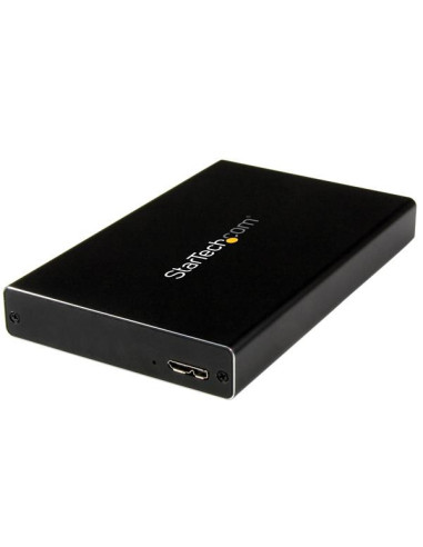 StarTech.com Box Esterno Universale per disco rigido SATA III da 2,5" USB 3.0 - Case SSD HDD portabile SATA 6 Gbps - supporto