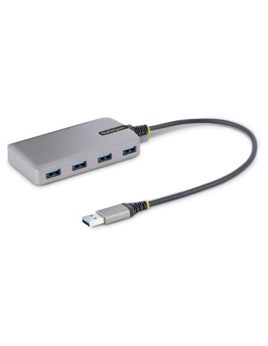 StarTech.com Hub USB a 4 porte - Hub USB 3.0 5Gbps alimentato via bus - Hub splitter da USB-A a 4x USB-A portatile per