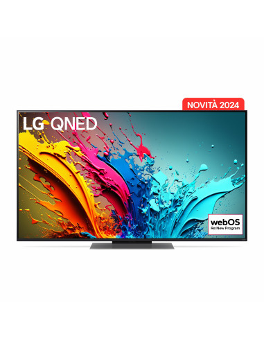 LG QNED AI 55'' Serie QNED86 55QNED86T6A, TV 4K, 4 HDMI, SMART TV 2024