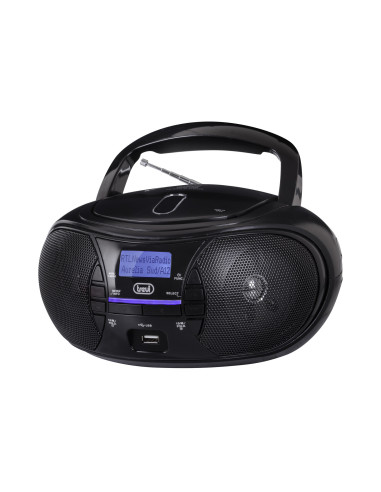 Trevi CMP 581 Digitale DAB+, FM Nero Riproduzione MP3