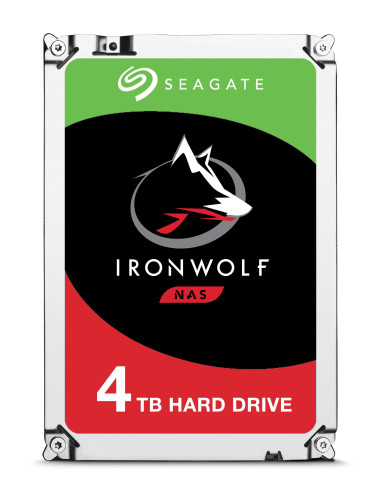 Seagate IronWolf ST4000VN008 disco rigido interno 4 TB 5900 Giri min 64 MB 3.5" Serial ATA III