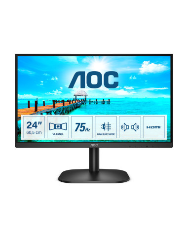 AOC B2 24B2XDAM LED display 60,5 cm (23.8") 1920 x 1080 Pixel Full HD Nero