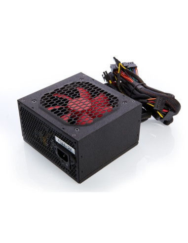 itek DESERT 650 alimentatore per computer 650 W 20+4 pin ATX ATX Nero, Rosso