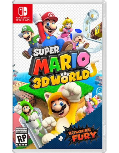 Nintendo Super Mario 3D World + Bowser’s Fury Standard+Componente aggiuntivo Inglese, ITA Nintendo Switch