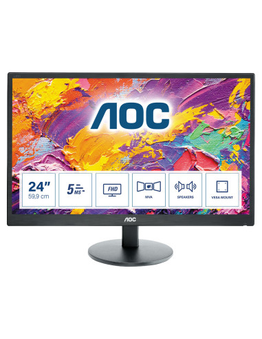 AOC M2470SWH LED display 59,9 cm (23.6") 1920 x 1080 Pixel Full HD Nero