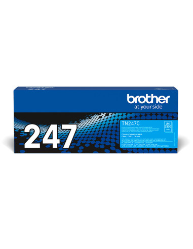 Brother TN-247C cartuccia toner 1 pz Originale Ciano