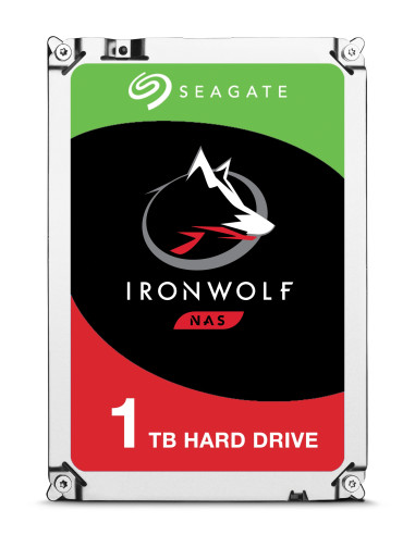 Seagate IronWolf ST1000VN002 disco rigido interno 1 TB 5900 Giri min 64 MB 3.5" Serial ATA III