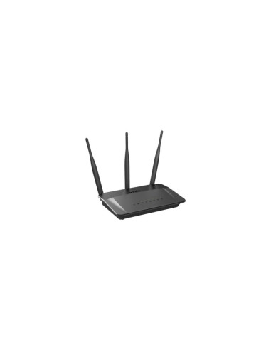 D-Link DIR-809 router wireless Fast Ethernet Dual-band (2.4 GHz 5 GHz) Nero