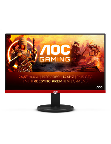 AOC 90 Series G2590FX Monitor PC 62,2 cm (24.5") 1920 x 1080 Pixel Full HD LCD Nero