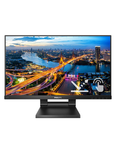 Philips 242B1TC 00 Monitor PC 60,5 cm (23.8") 1920 x 1080 Pixel Full HD LED Touch screen Nero