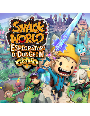 Nintendo Snack World  Esploratori di Dungeon - Gold Standard Nintendo Switch